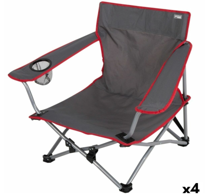 Foldable Camping Chair Aktive (4 Units)