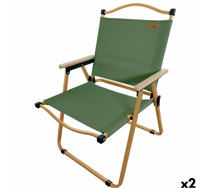 Foldable Camping Chair Aktive (2 Units)