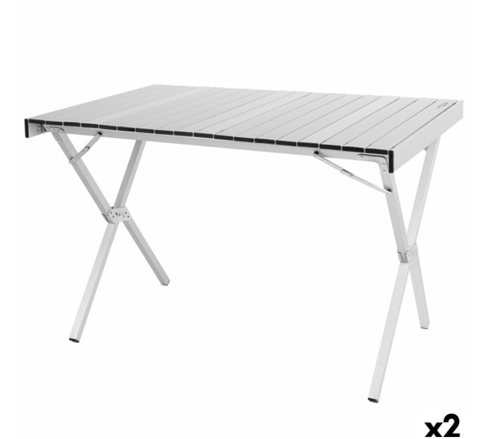 Folding Table Aktive 108 x 72 x 71 cm (2 Units)