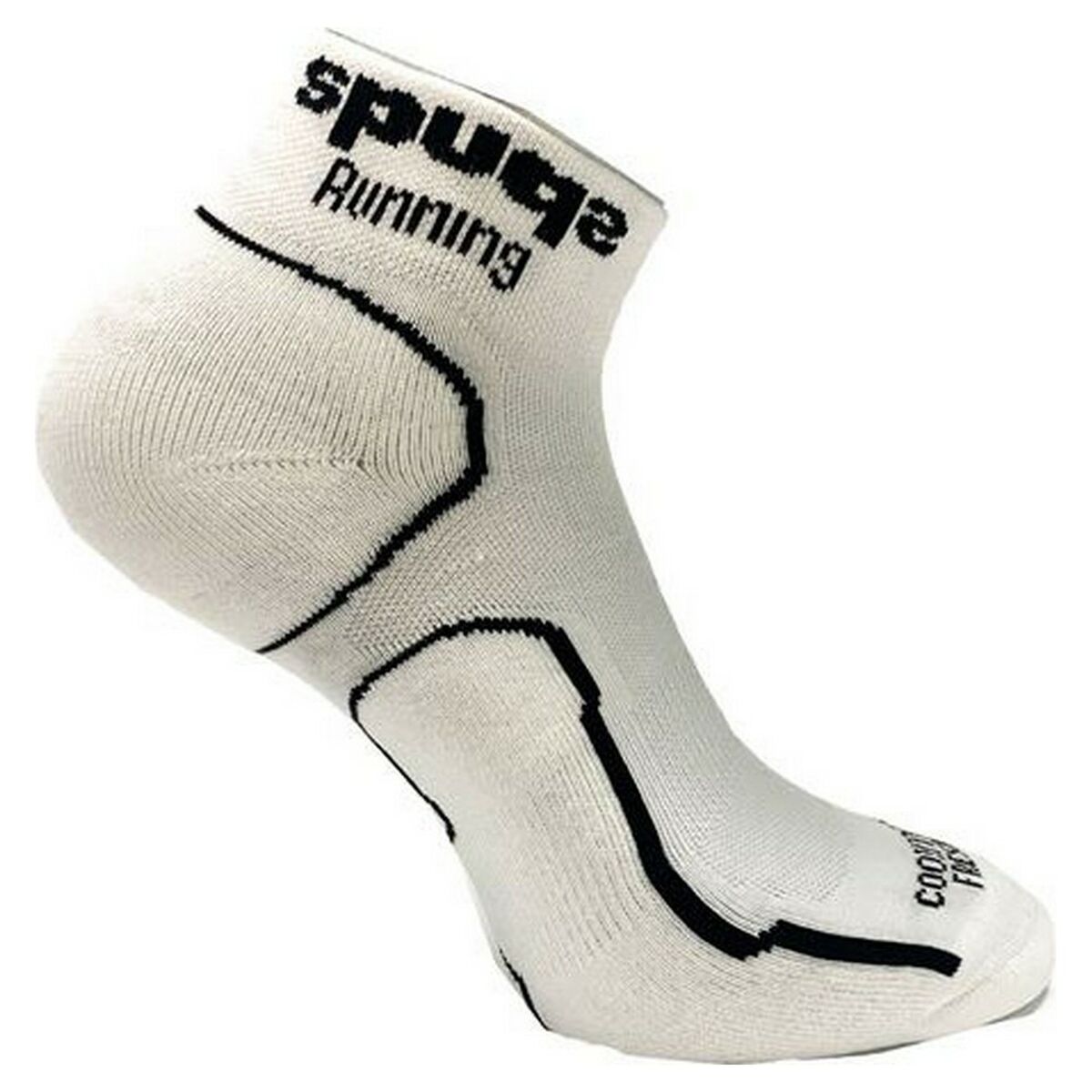 Sports Socks Spuqs Coolmax Cushion White 37-39