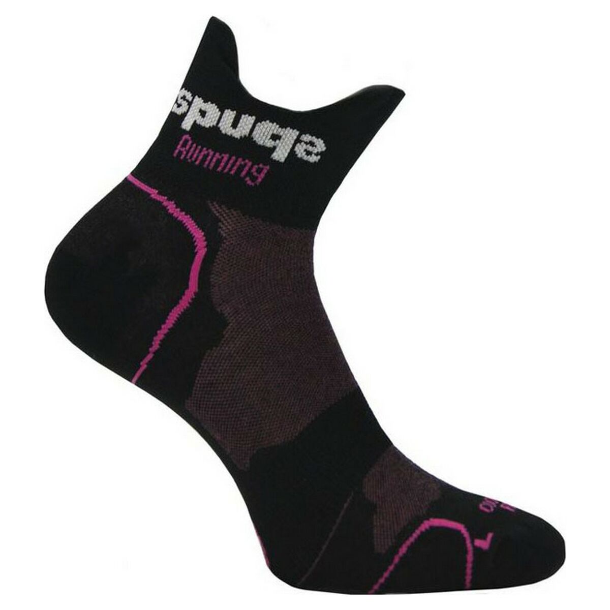 Sports Socks Spuqs Coolmax Speed Black Pink 37-39