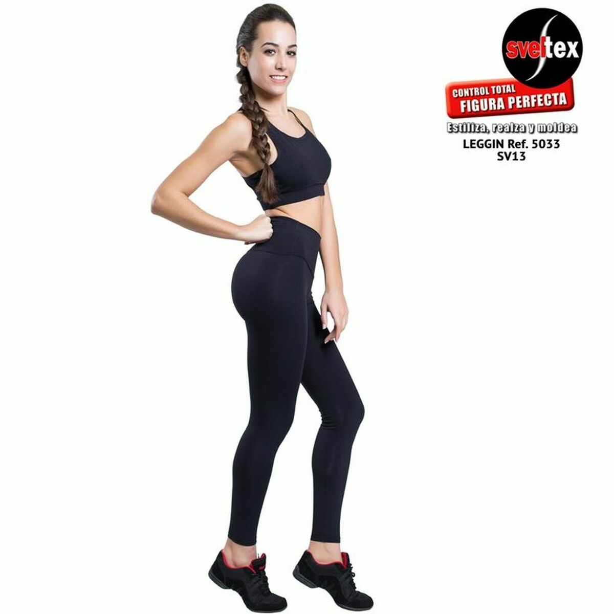 Sport leggings for Women Happy Dance Black L