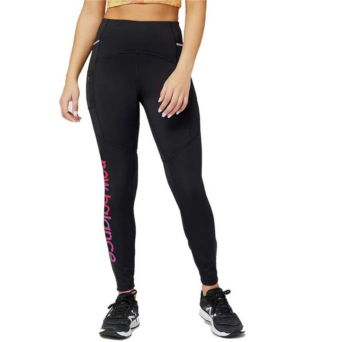 Sport leggings for Women New Balance Impact Run AT Heat Tight Black S