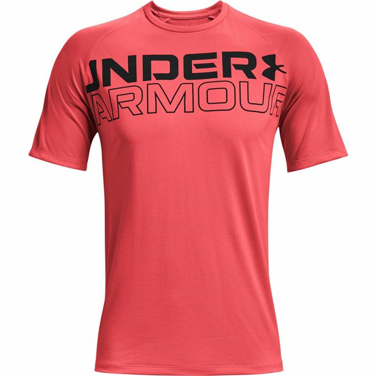 Men’s Short Sleeve T-Shirt Under Armour Tech 2.0 Red L