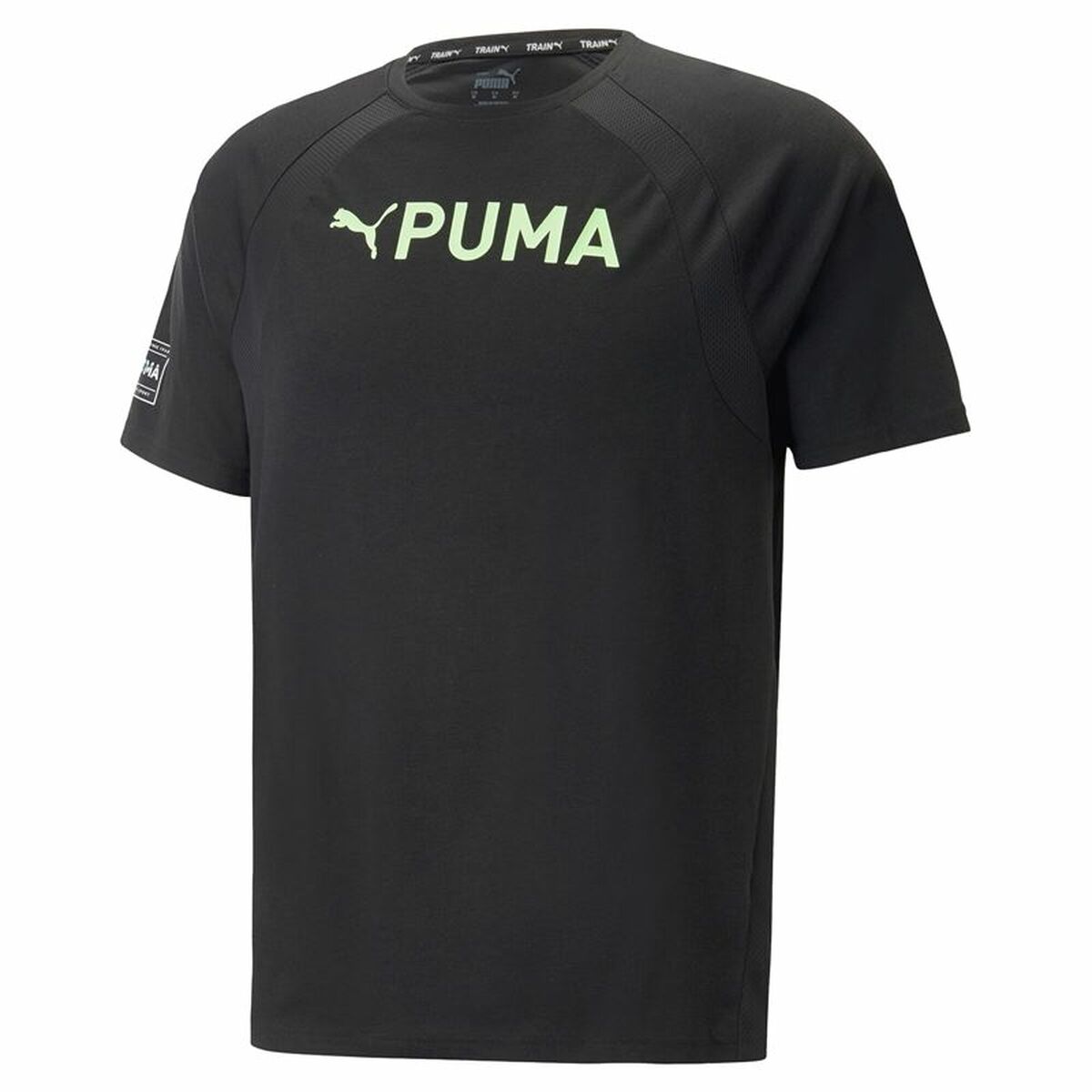 Men’s Short Sleeve T-Shirt Puma Ultrabreathe Triblend Black L