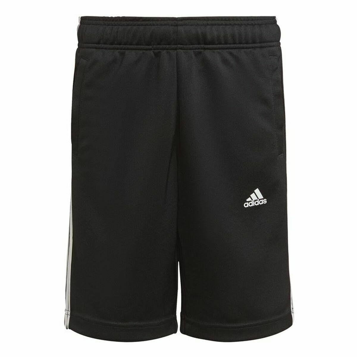 Sport Shorts for Kids Adidas  D2M 3 Stripes Black 9-10 Years