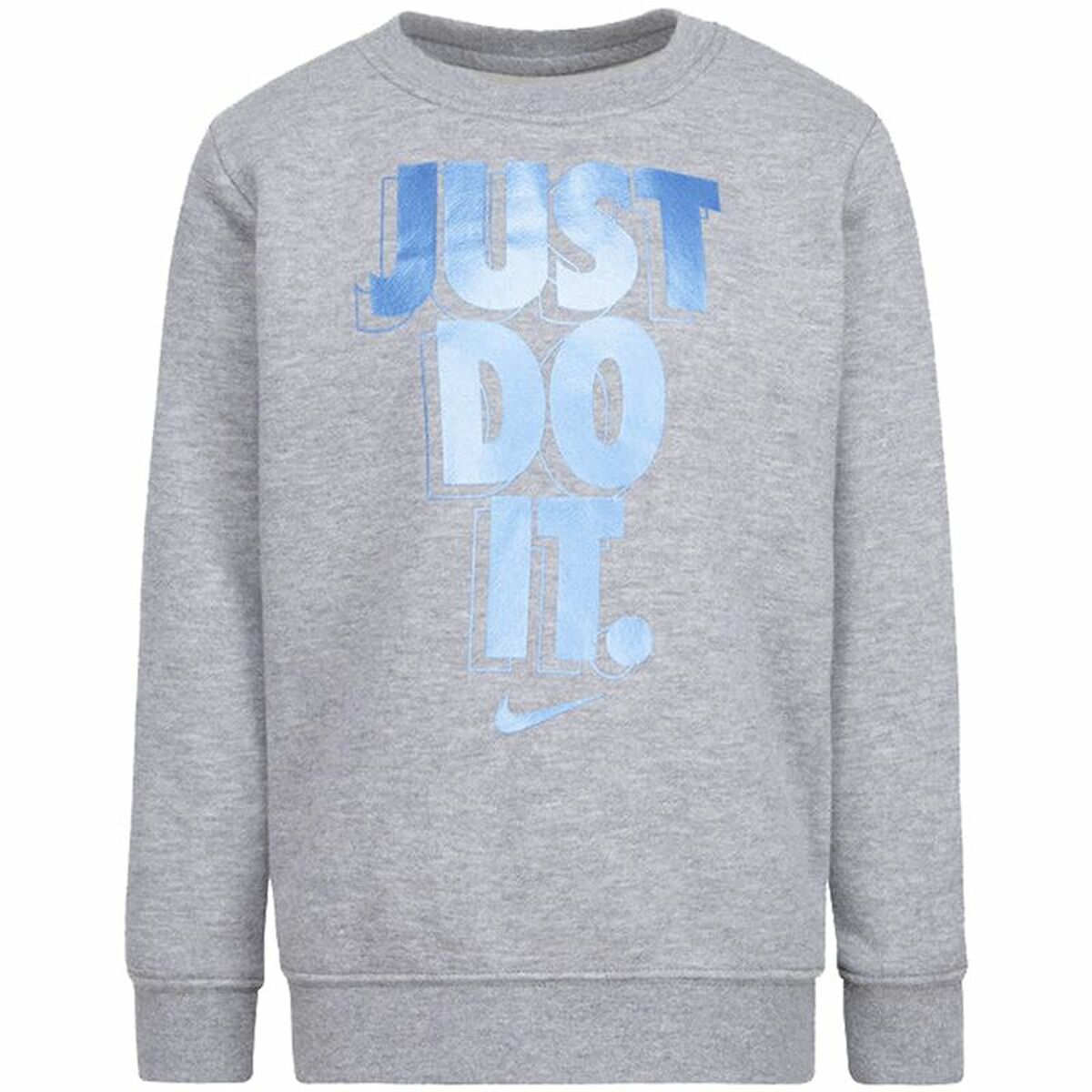 Children’s Sweatshirt without Hood Nike Gifting Grey 2-3 Years