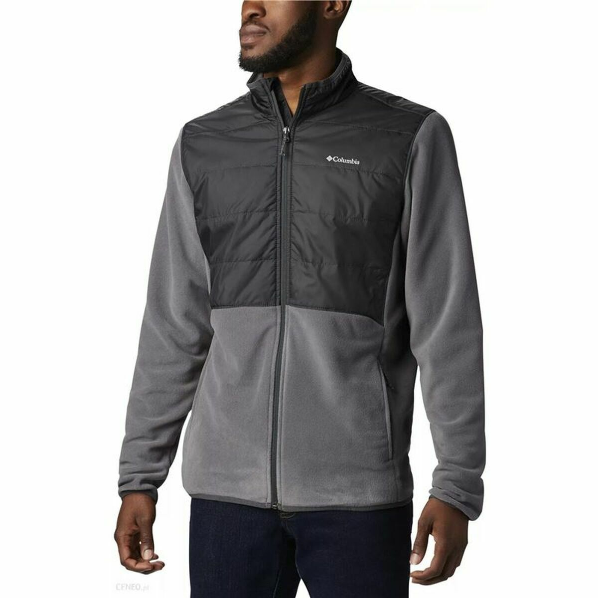 Men's Sports Jacket Columbia Basin Butte Grey S