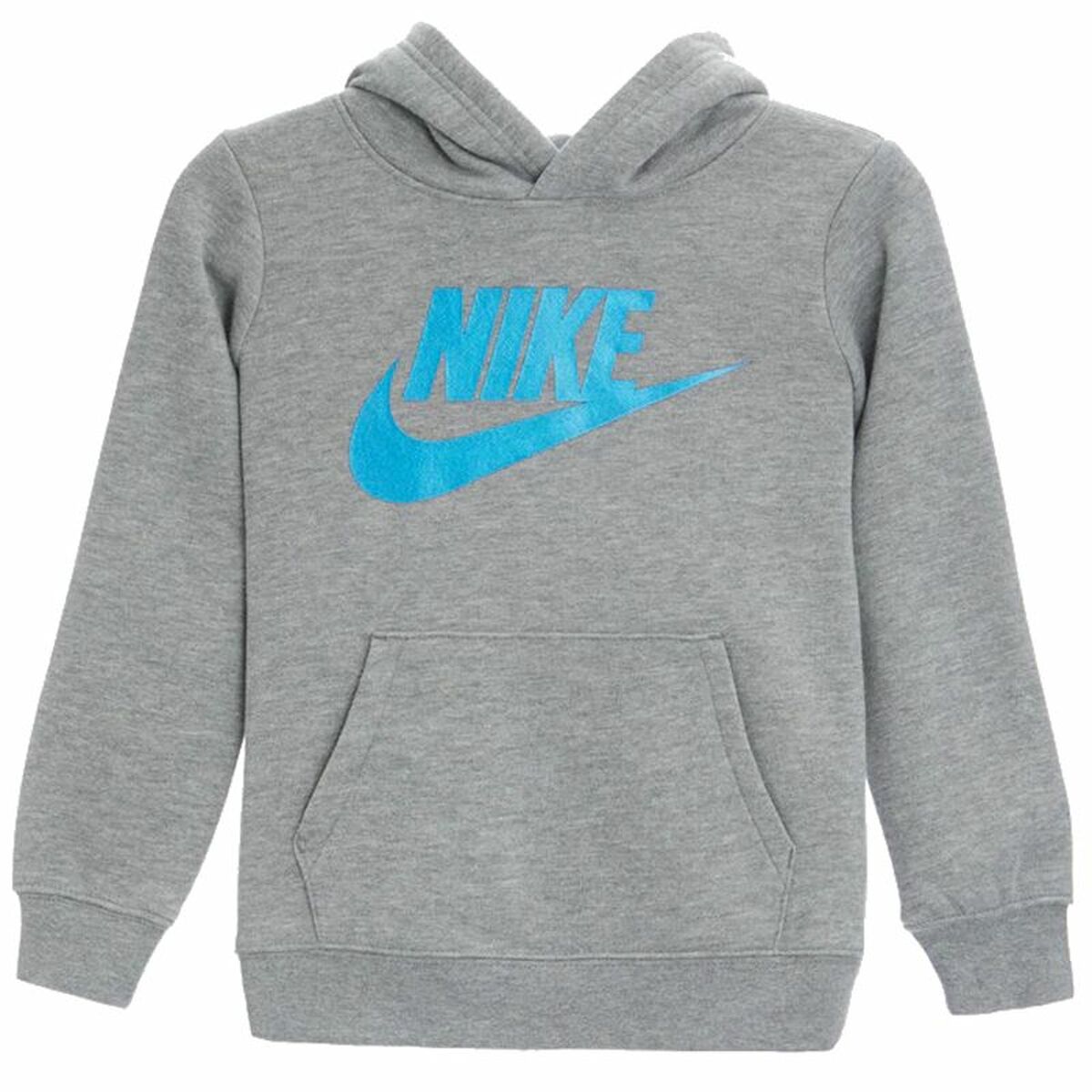 Children’s Sweatshirt without Hood Nike Metallic HBR Gifting Grey 2-3 Years