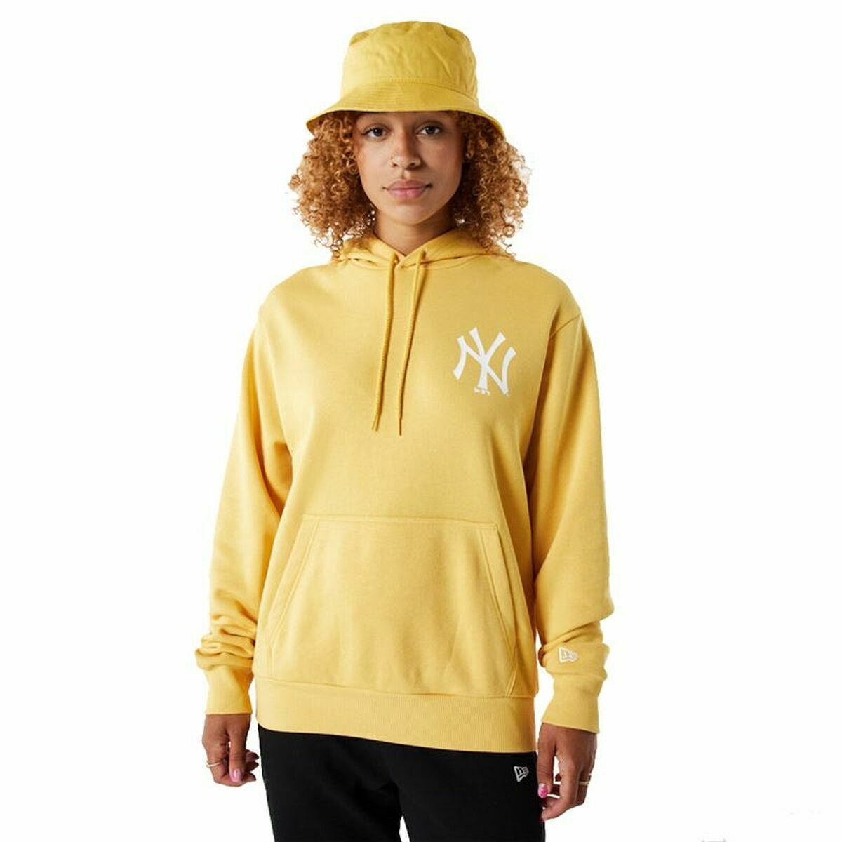 Women’s Hoodie New Era ew York Yankees MLB League Yellow L