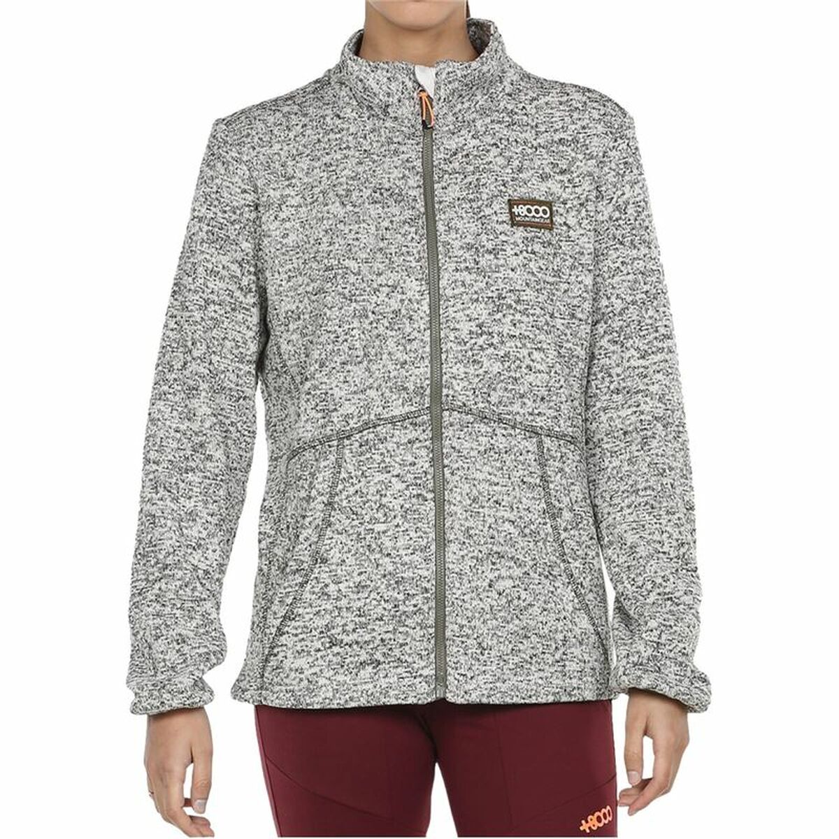 Women's Sports Jacket +8000 Jalma White Grey M