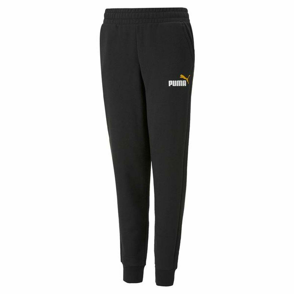 Children's Tracksuit Bottoms Puma Essentials+ Black 4-5 Years
