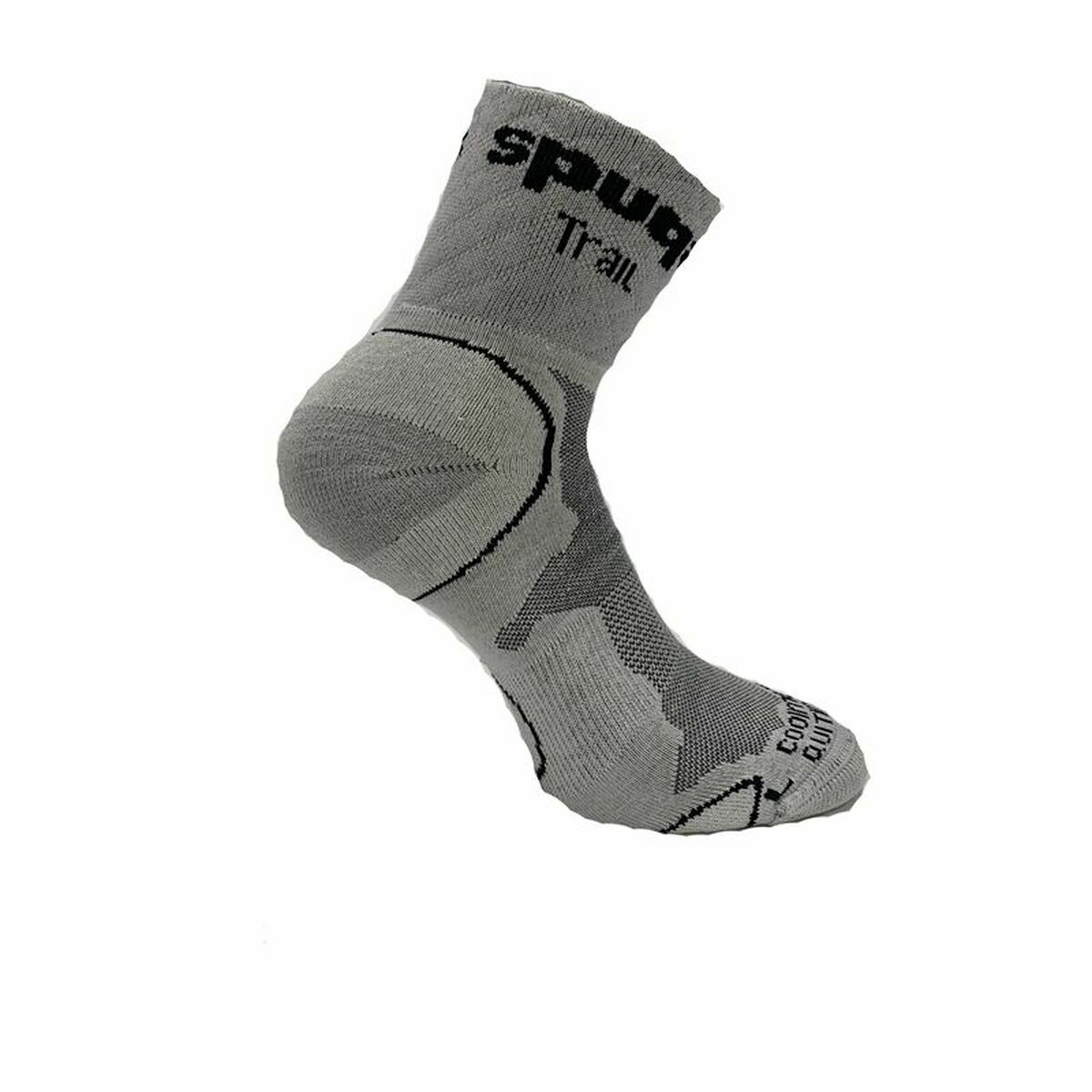 Sports Socks Spuqs Coolmax Protect Grey Dark grey 37-39