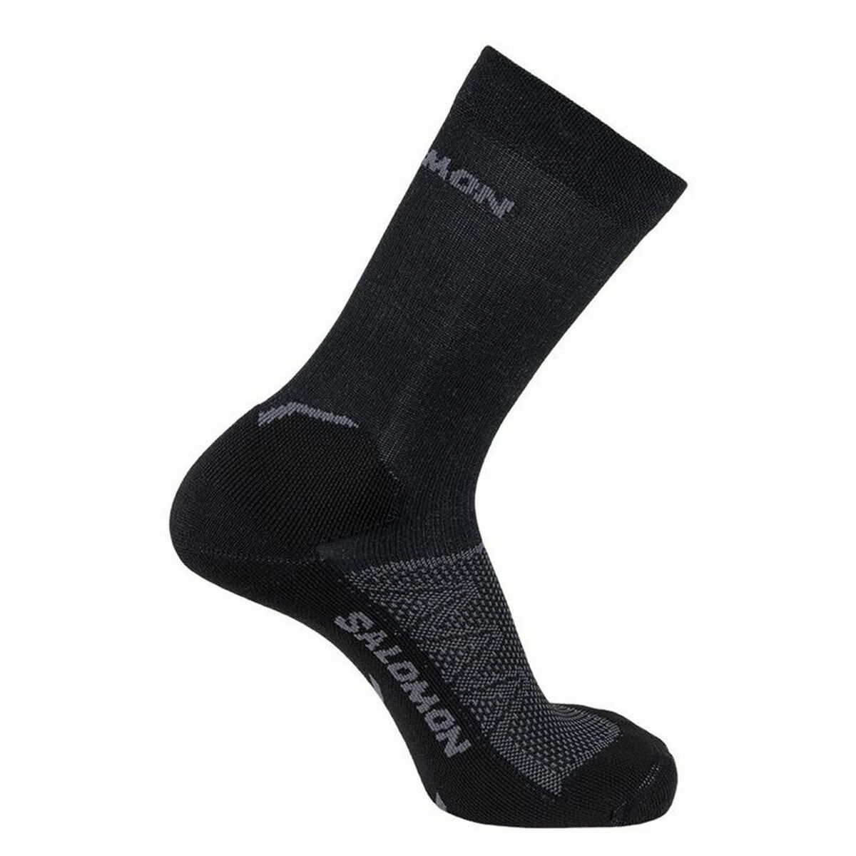 Sports Socks Salomon Speedcross Crew Black 36-38