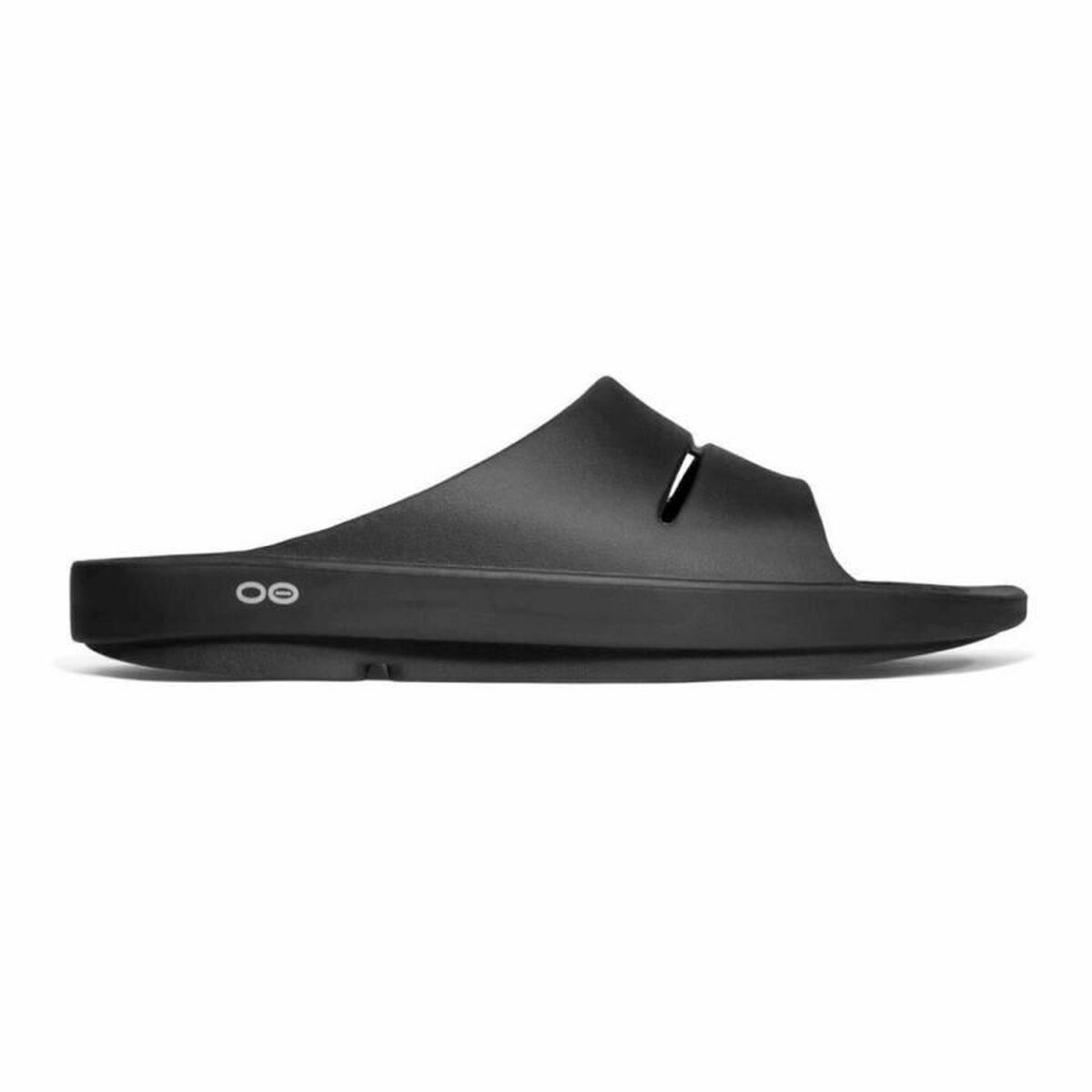 Men's Flip Flops OOfos Ooahh Black 38