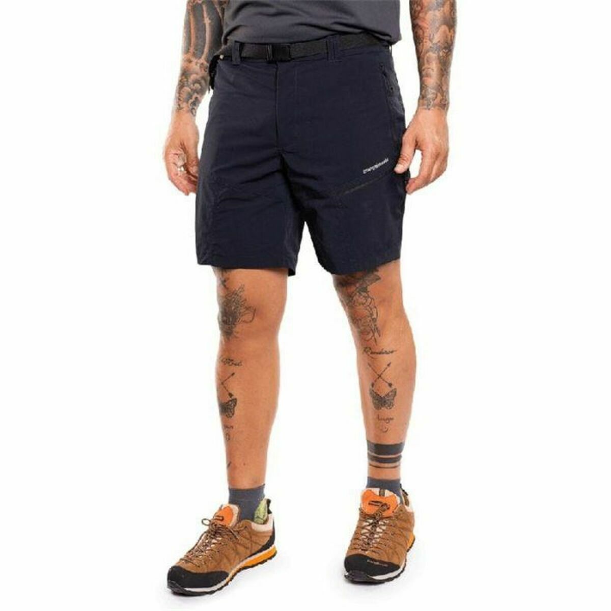 Sports Shorts Trangoworld Limut Black Moutain Multicolour S