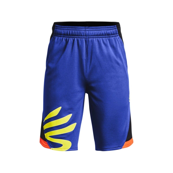 Sport Shorts for Kids Under Armour Curry Splash Basketball Blue 14-16 Years
