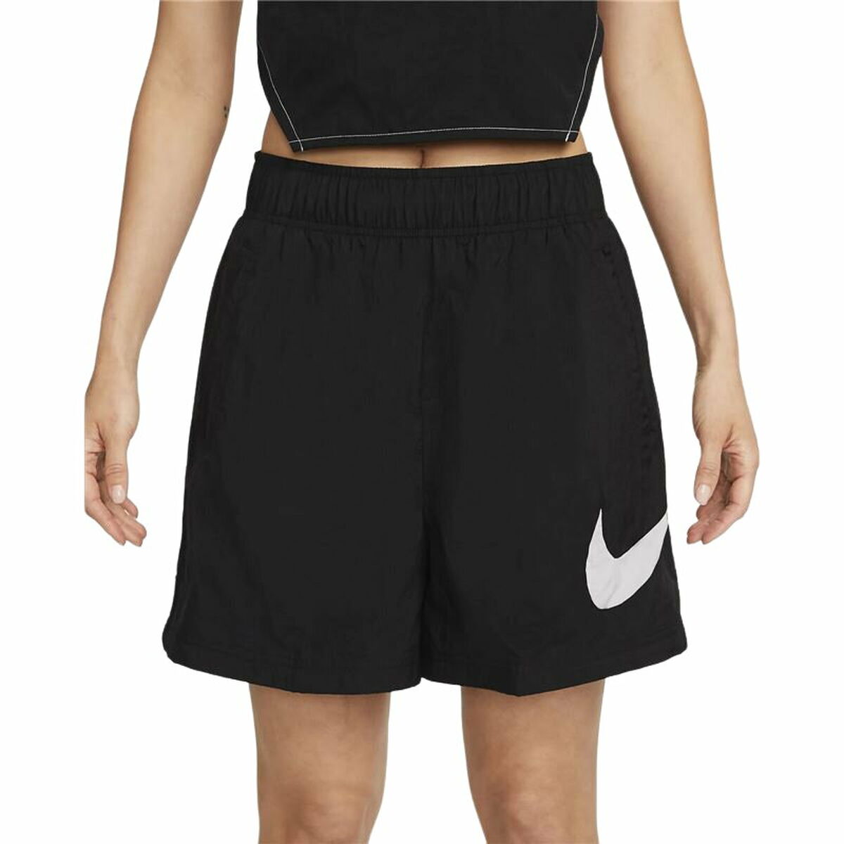 Sports Shorts for Women Nike Sportswear Essential Black XS