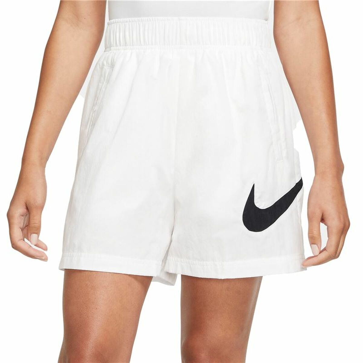 Sports Shorts for Women Nike Sportswear Essential White S