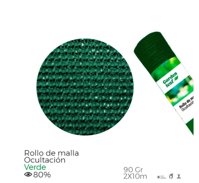 Concealment Mesh EDM polypropylene (2 x 10 m) 80%