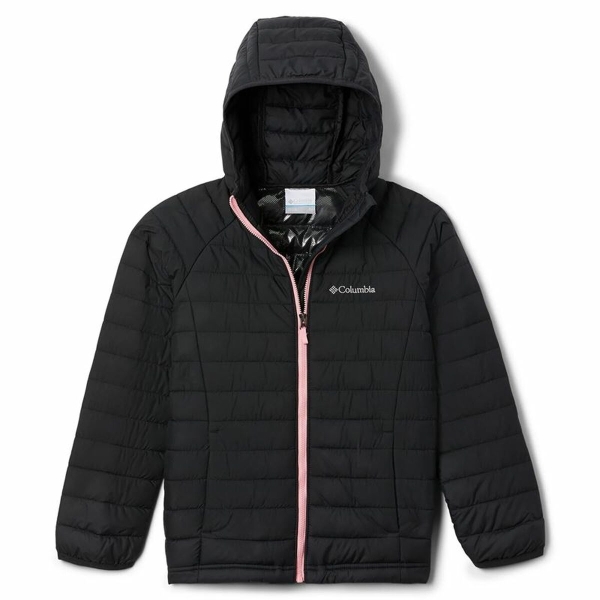 Children's Sports Jacket Columbia Powder Lite Black 18-20 Years