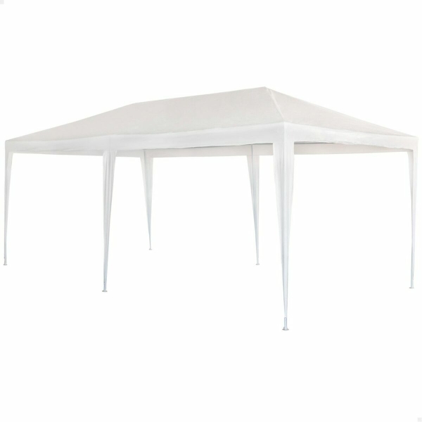 Gazebo Aktive 300 x 255 x 600 cm Metal White Plastic