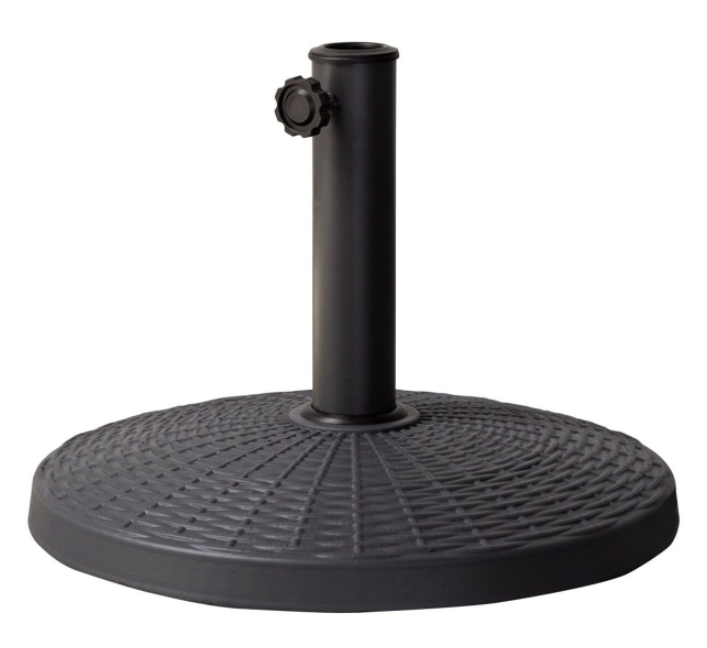 Base for beach umbrella Aktive 44,5 x 33 x 44,5 cm Steel Polyresin
