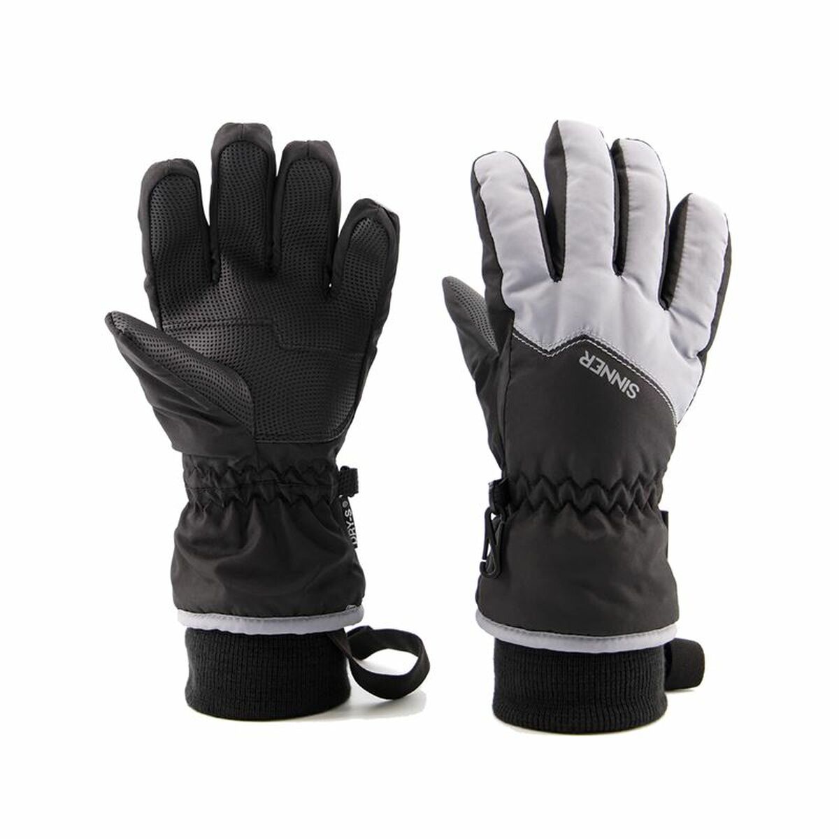 Ski gloves Sinner Phoenix Black 7-8 Years
