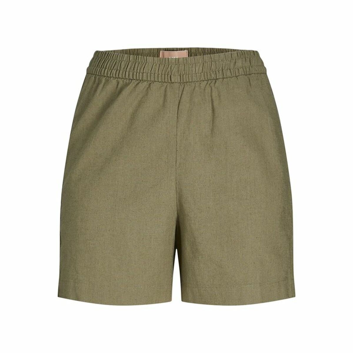 Sports Shorts for Women Jack & Jones Green Linen L