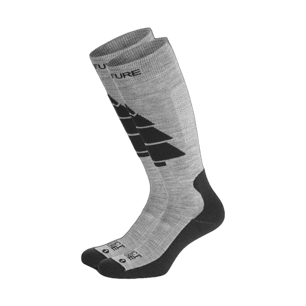 Sports Socks Picture  Wooling Ski Black/Grey Dark grey 40-43